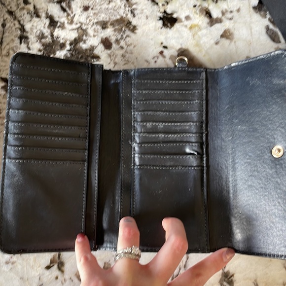 Faux leather wallet - Picture 2 of 3